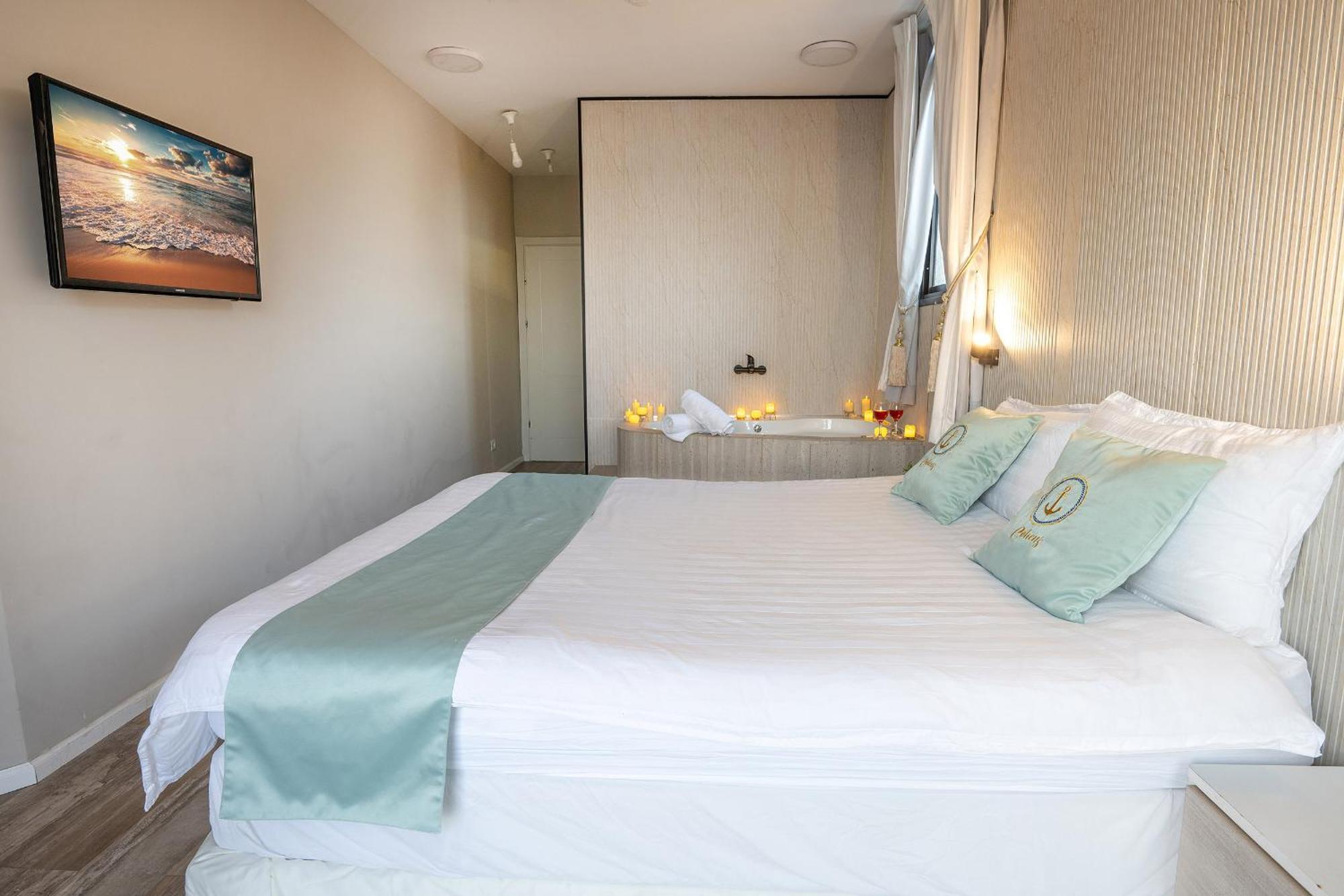 Luxurious Penthouse In Tel Aviv With Pool Daire Oda fotoğraf